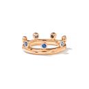 Tamara Comolli GYPSY Ring Crown Brilliant Cut 'Ocean'  - Bild 2