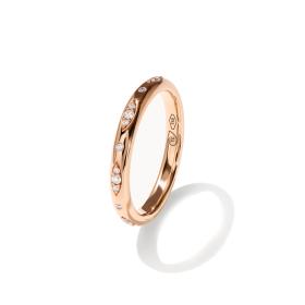 Roségold, Ringe, Tamara Comolli GYPSY Bandring Pavé  'Classic'  R-Gyp-B-ClP-rg