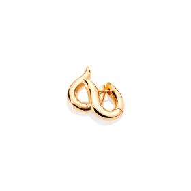 Gelbgold, Ohrringe, Tamara Comolli SIGNATURE Ohrringe Hoop medium E-Ho-m-yg