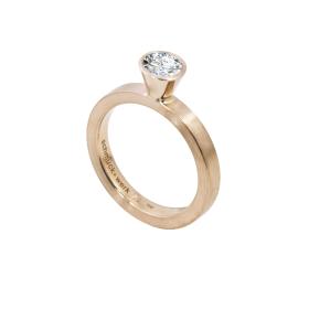 Rotgold, Ringe, Schmuckwerk Alpen Solitairering GT434-RG