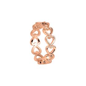 Roségold, Ringe, Ruppenthal Herzen Ring 00999891