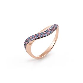 Roségold, Ringe, Annamaria Cammilli Velaa Color Ring GAN3331V08P