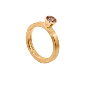 Rotgold, Ringe, Schmuckwerk Alpen Solitairering GT414-RG-BB