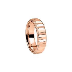 Rotgold, Ringe, Zig Zag by Natalie Zig Zag Ring 01120863