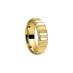 Gelbgold, Ringe, Zig Zag by Natalie Zig Zag Ring 01120862