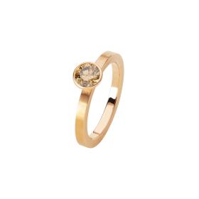 Rotgold, Ringe, Schmuckwerk Alpen Solitairering GT434-RG-BB