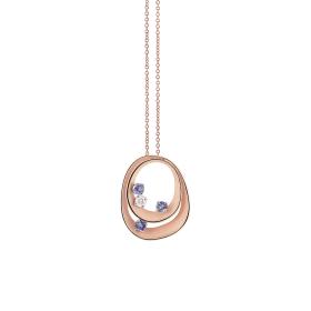 Roségold, Halsschmuck, Annamaria Cammilli Dune Color Collier GPE3385PT01