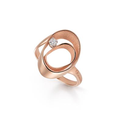 Ringe, Roségold, Annamaria Cammilli Dune Ring