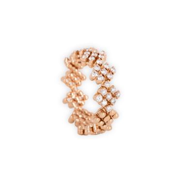 Ringe, Roségold, Serafino Consoli Brevetto Multi-Size Ring