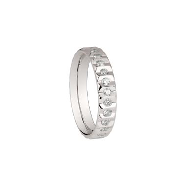 Ringe, Platin, Zig Zag by Natalie Zig Zag Ring