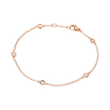 Armschmuck, Roségold, Ruppenthal Armband mit Brillanten