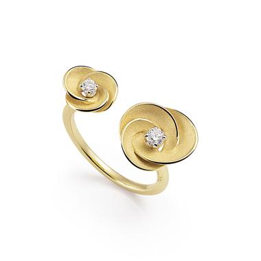 Ringe, Gelbgold, Annamaria Cammilli Desert Rose Ring