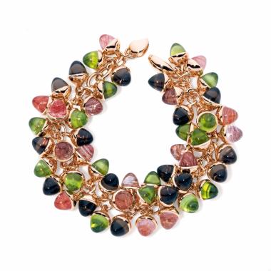 Armschmuck, Roségold, Tamara Comolli Mikado Flamenco Indian Summer Armband