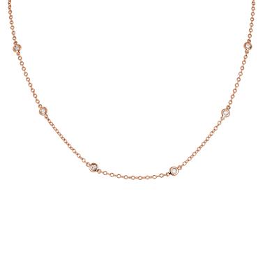 Halsschmuck, Roségold, Ruppenthal Collier