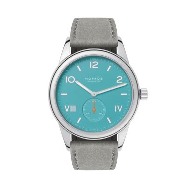 Unisex, Handaufzug, NOMOS Glashütte Nomos Campus 38 Endless Blue