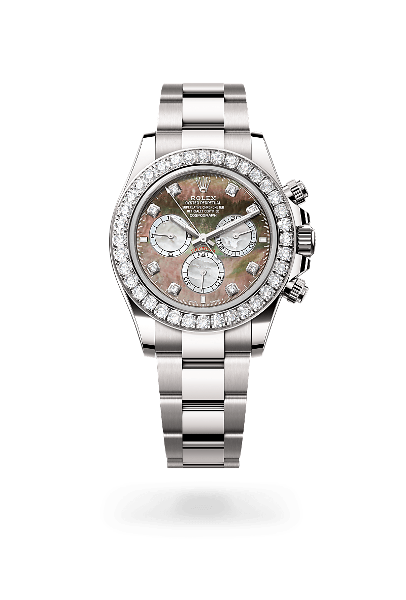 Rolex Cosmograph Daytona M126579RBR-0001 Herrenuhr - Oyster, 40 mm, Weißgold mit Diamanten 