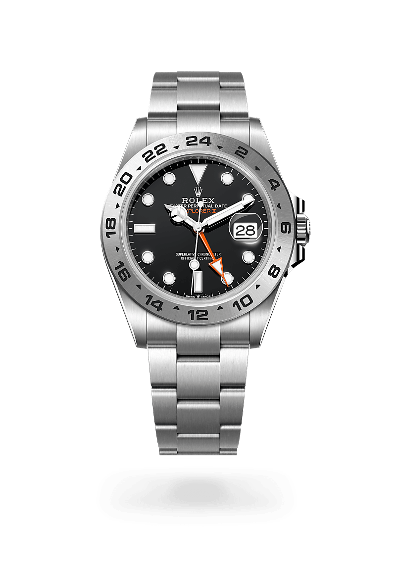 Rolex Explorer II M226570-0002 Herrenuhr - Oyster, 42 mm, Edelstahl Oystersteel 